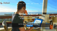 Desktop Screenshot of netlux.in