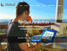 Tablet Screenshot of netlux.in