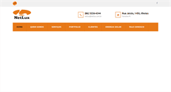 Desktop Screenshot of netlux.com.br